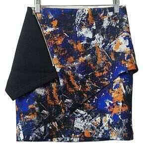 Yigal Azrouel Size 4 Women's Scuba Mini Skirt